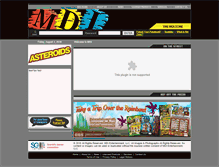 Tablet Screenshot of mdientertainment.com